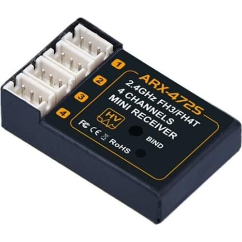 AFRC ARX-472S 2.4G 4ch FH-3 / FH-4T RC mini receiver for Mini RC racing Car