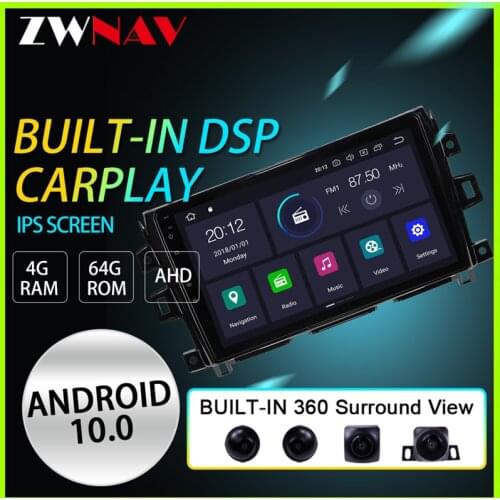 Android 10 PX6 Car radio Multimedia For Nissan NAVARA Frontier NP 300 2011-2016 Car Player 360 Surround View