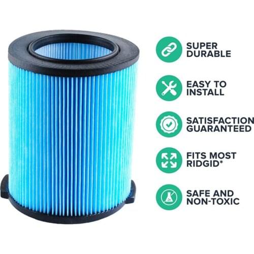 Vacuum cleaner Filter Parts Universal For RIGID Vac Filter VF5000/ WD1450/ WD0970/ WD1270/ WD09700/ WD06700