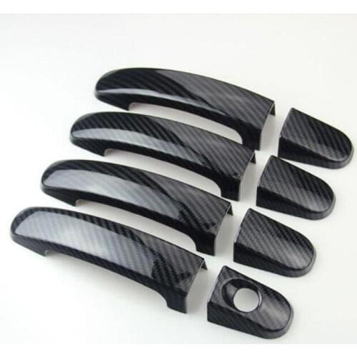 For Ford Falcon FG 2009-2016 Chrome Handle Cover Trim Set FGX G6E XR6 XR8 XT Car Accessories Stickers Car Styling 2010 2011 2015