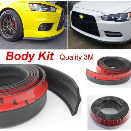 For Mitsubishi Mirage Attrage Space Star Car Surround Body Side Spoiler Deflector / Body Chassis Side Protection / Anti-Scratch