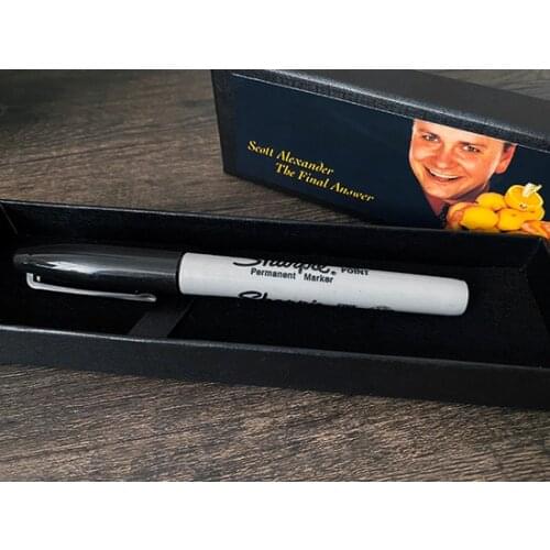The Final Answer - Bill in Lemon by Scot Alexander Magia Classic Toys Illusion Gimmick Prop Mentalism Magic Tricks Gimmick Props