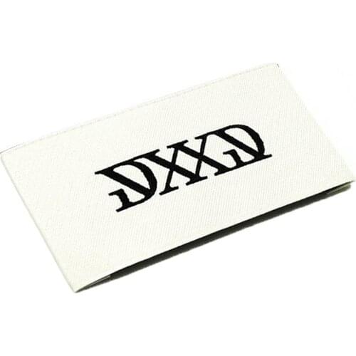 Customized Fabric sewing Clothing Labels For Garment Brand Logo Crochet Woven Label With Personalized Name Clothes Tags