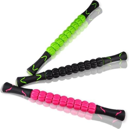 Fitness Yoga Body Muscle Pain Relief Relaxing Gear Massage Roller Stick Massager sports for Fitness Body Building Yoga Equipment