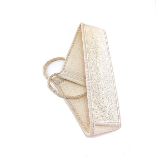 New Natural Soft Exfoliating Loofah Back Strap Loofah bath towel Shower Massage Spa Scrubber Loofah Body Skin Health Cleaning