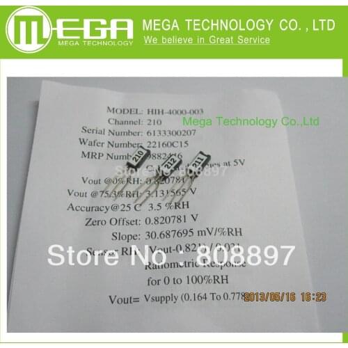 New HIH-4000-003 Humidity sensor (HIH4000-003)