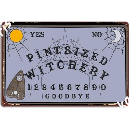 Ouija Board Metal Signs Club pub Garage Vintage Wall Decor Tin sign Posters