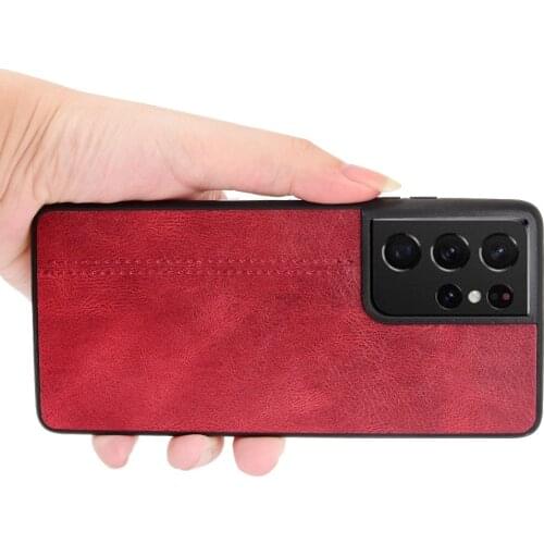 Anti-Shock Ultra Thin Leather Case for Samsung Galaxy S21 Plus S20 FE 5G A12 A32 A52 A72 A51 A71 A32 A21S Note 20 Cover Fundas