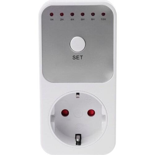 Countdown Timer Socket Intelligent Time Setting Switch Timer Control Sockets EU Plug LX0D
