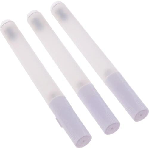 3pcs 4.5mm Plastic Medium Tips Paints Marker Pen Blank Tube Ink Refill Pen