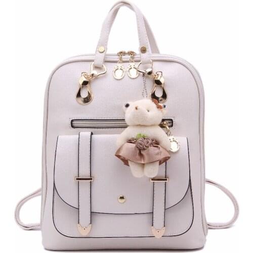 Fashion Backpack Women Backpacks Girls Youth Leather Backpacks for Teenage Girls Female School Shoulder Bags Bagpack mochila