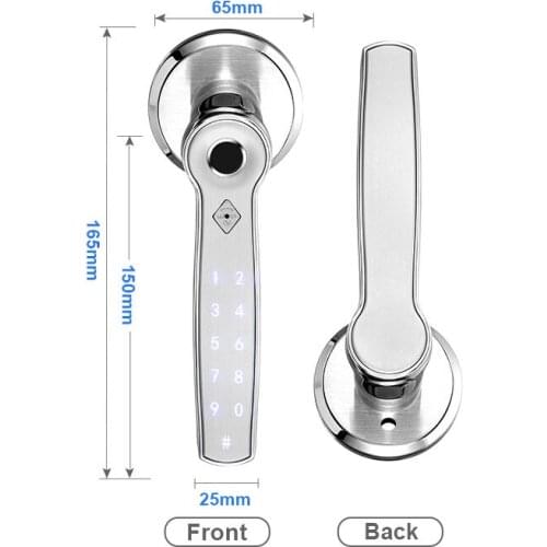 TT Lock App Apartment door bell functioned biometric fingerprint cerraduras inteligente para puerta smart door lock