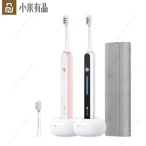 Youpin DR.BEI Sonic Electric Toothbrush S7 4D Head Soft Bristle 5 Mode Cleaning Teeth USB Rechargeable Adult Travel Toothbrush