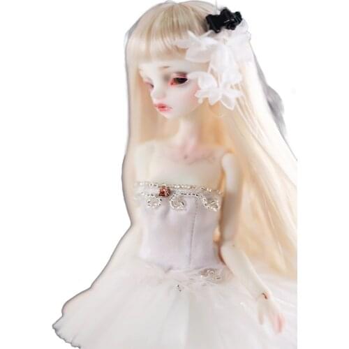 1/8 BJD Points Doll Flower Fairy Human Free Eye