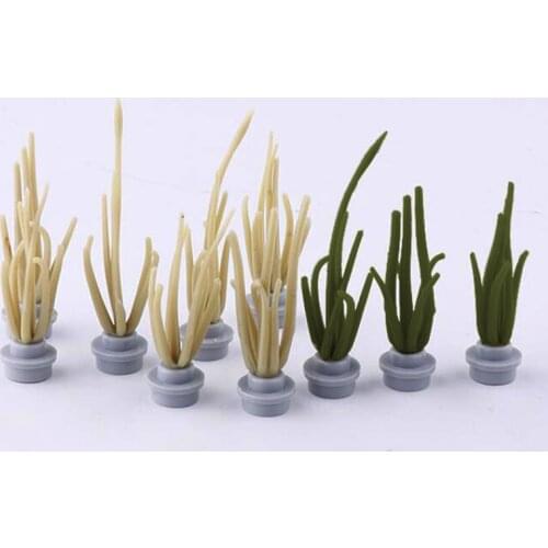 10 Pcs/Lot City Serie Tree Bush Flower Grass Plant Garden Building Blocks Compatible Toy DIY MOC Accessories Part Bricks B191
