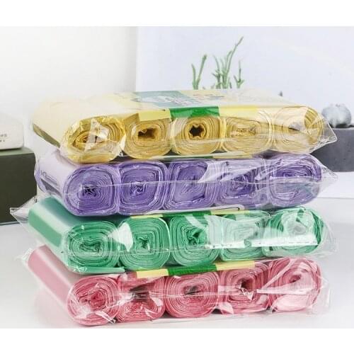 100pcs Trash Can Bags Bucket Garbage Sorting for Kitchen Wastebasket Biodegradable Compost Parkside Recycling Recycle Bin Office