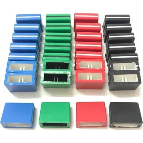 36pcs For PIONEER DJM Mixer Mixer Knob / Fader Cap Crosscut Knob Key Potentiometer Fader Cap