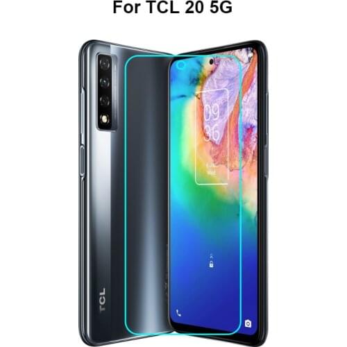 2PCS Tempered Glass for TCL 20 5G Cover Explosion-proof Protective Glass Film Screen Protector for TCL 20 5G Pelicula De Vidro