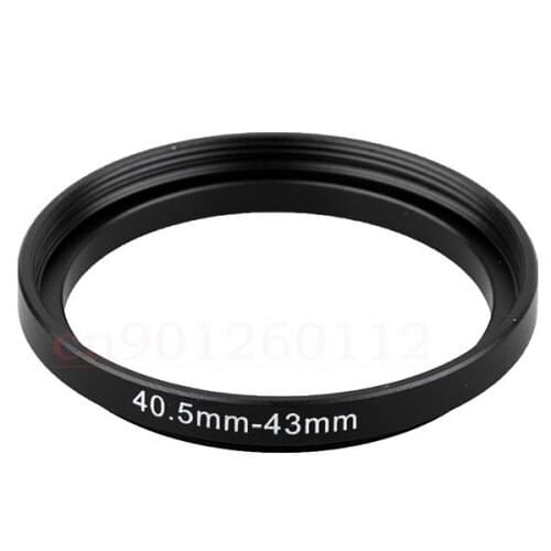 2pcs 40.5mm-43mm 40.5-43 mm 40.5 to 43 Step Up Ring Lens Filter Adapter ring
