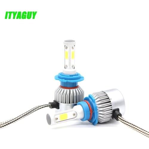 2pcs/lot Car LED headlight Bulbs S3 H7 H8 H9 H11 H13 9005 9006 9004 H4 H3 H1 880 881 front fog light LED Car Headlamp