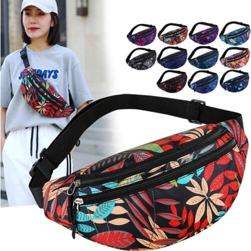 2021 New Fashion Waist Bag Casual Crossbody Chest Bags Women Travel Belt Bag Female Sport Purse Pocket Phone pouch For Shopper