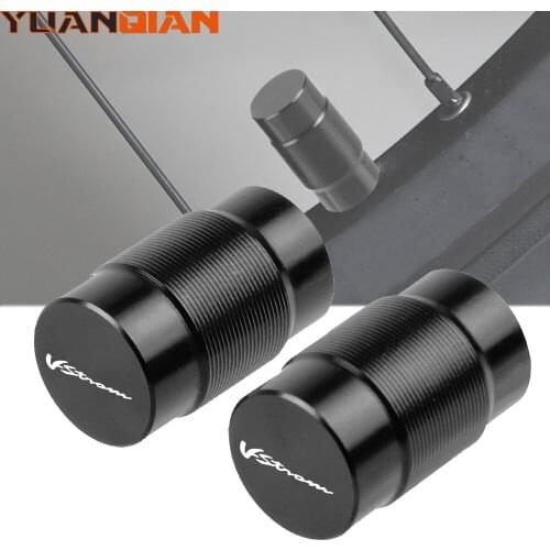 For SUZUKI V-Strom 650/DL650 1000/DL1000 250 Motorcycle CNC Aluminum Accessorie Wheel Tire Valve Stem Caps CNC Airtight Covers