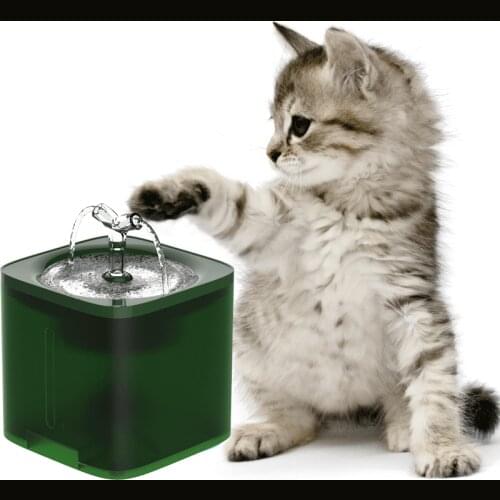 Automatic Cat Fountain Pet Water Filter Dispenser for Cat Drinking Feeder Bowl Puppy Water Fountain Container Pet Accessories