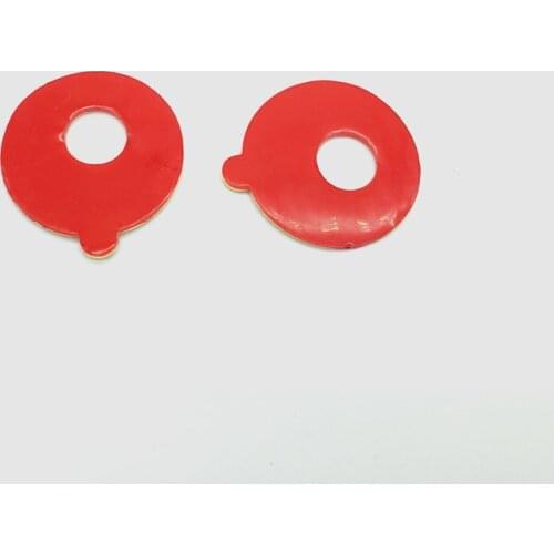 Car Front Windshield Light Rain humidity Sensor Gel Windscreen Window Glass Glue Stickers Q-Round Hollow double side Gel Pad