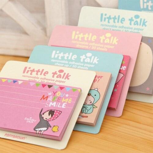 Free Shipping Kawaii Cartoon Red Hood Girl Memo Notepad Note Book&memo Pad Sticky Notes Memo Set Gift Stationery Wholesale