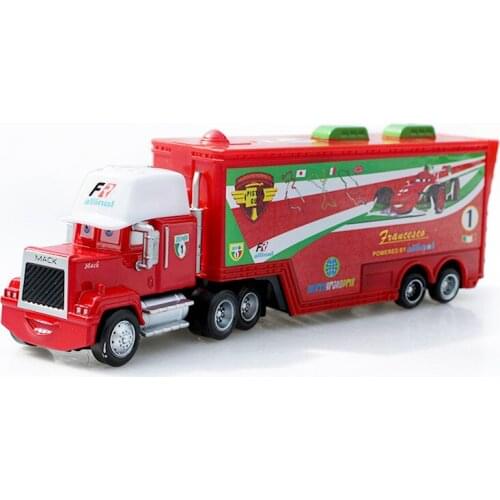 Disney Pixar Cars2 New Brand No.43 Mack Truck Francesco Truck 1:55 Diecast Metal Alloy And Plastic Car Modler For Children Gift