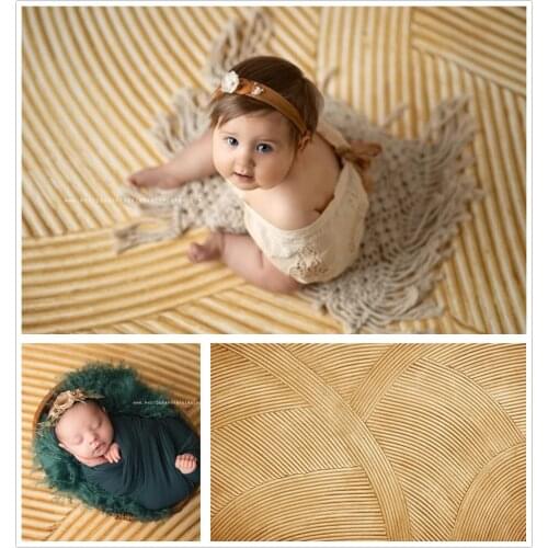 Photography Backdrops Abstract Rattan Wall Floor Newborns Baby Kids Birthday Photo Background Studio Portraits Photocall Props