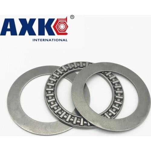 5PCS AXK0619/0821/1024/1226/1528/1730/2035/2542/3047/3552/4060/4565/6085/6590/7095+2AS Thrust Needle Roller Bearing AXK