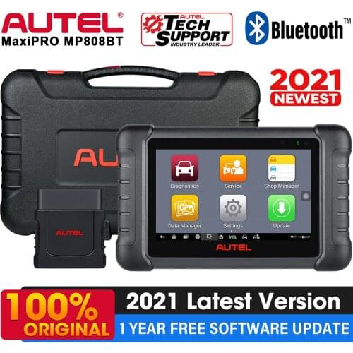 2021 Autel MaxiPRO MP808BT All Systems OBD2 Scanner Auto Diagnostic Tool With 30+ Services Upgraded Ver.of MP808 MP808K MK808BT