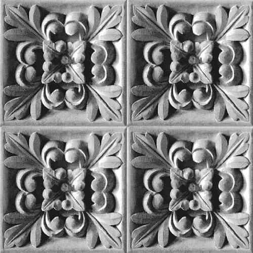 Classical Chinese Style Vintage Ceiling TV Background Gray Wallpaper 3d PVC Washable Wall Paper Papel De Parede Living Room