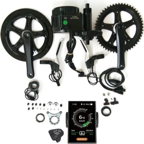 Bafang 8fun M315 bbs 02 48v 750w electric bike center crank mid drive motor conversion kit