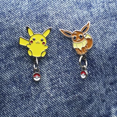 Cute Anime Enamel Pins Interesting Cartoon Metal Brooch Fashion Badges Collecting Send Friend Fans Boutique Medal Gift