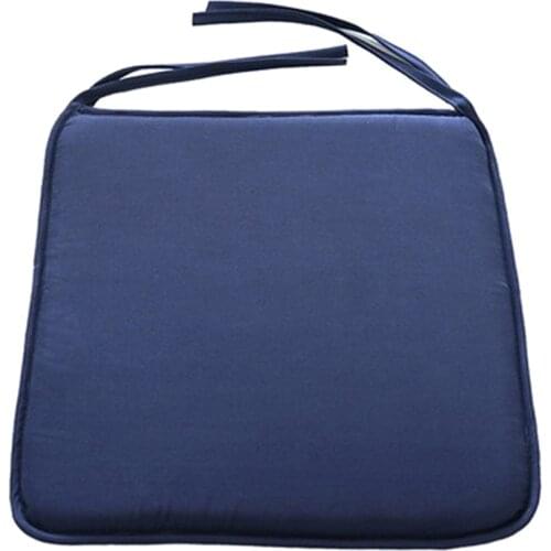 Padded Seat Cushion Soft Chair Pads with Ties for Home Office Wheelchairs