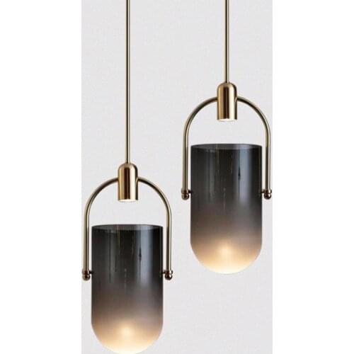 Nordic luminaire suspendu luminaire glass bedroom LED pendant lights Home Decoration E27 Light Fixture luminaire hanglamp