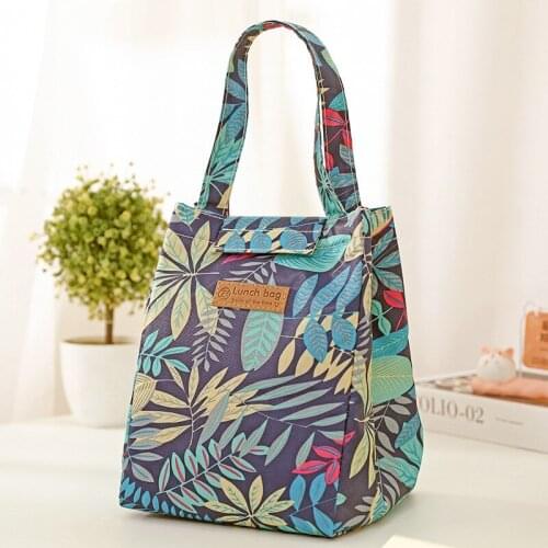Lunch Bag Fashion Ctue Cat Multicolor Cooler Bags Women Waterpr Hand Pack Thermal Breakfast Box Portable Picnic Travel