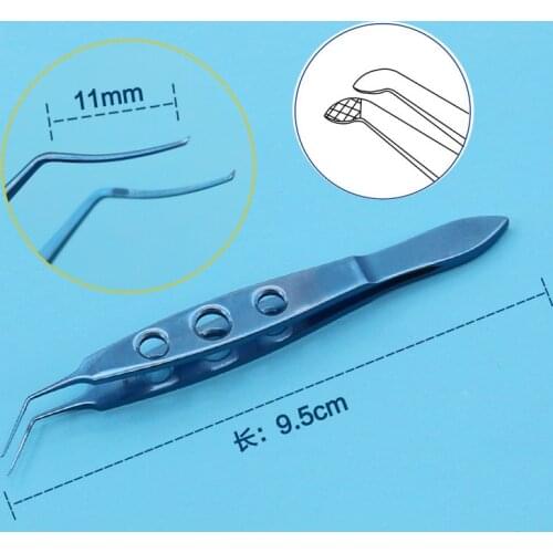 Titanium Nevyas Capsulorhexis Forceps Cystotome Shapped Tips