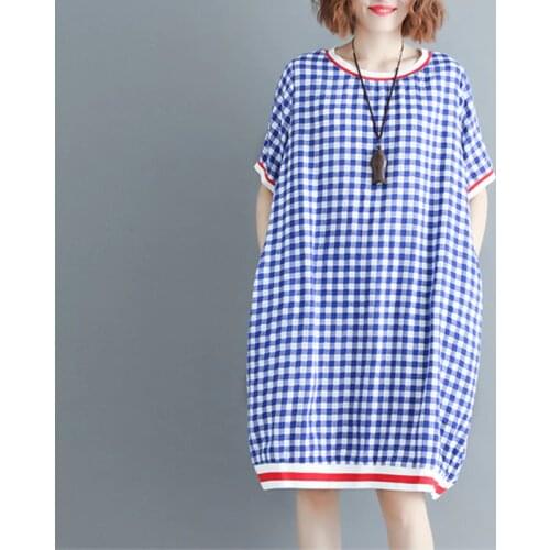 Летние платья в клетку Yeqedu China At AliExpress