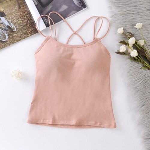 Women Tank Crop Top Sexy Underwear Sleeveless Tee Tank Tops Female Sexy Lingerie Cropped Top Womens Camisole Femme 2021