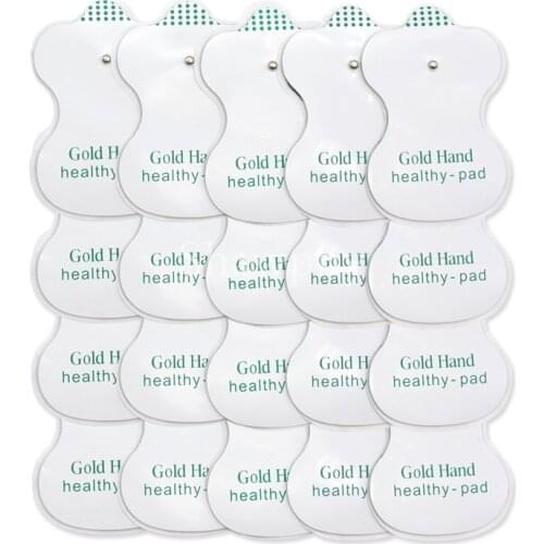 100/20Pcs Tens Electrode Pads Gel Self Adhesive Replacement For EMS Muscle Stimulator Electric Digital Machine Massager Sticker