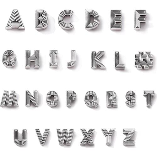 2019 NEW Autumn 100% 925 Sterling Silver Reflection 26 Letter Charm Female Bracelet Birthday Gift Accessories Clip Free Shipping