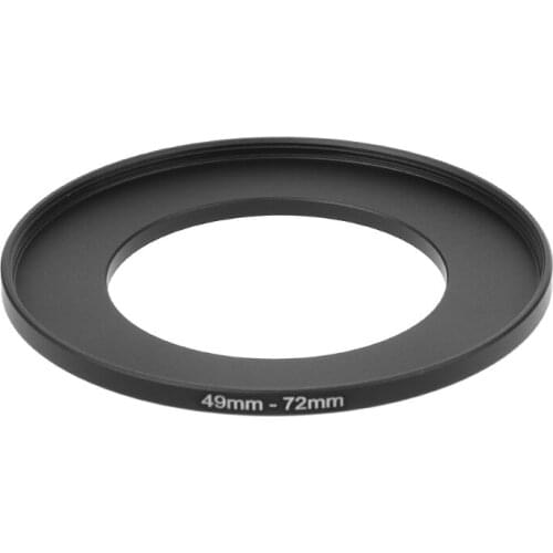 49mm To 72mm Metal Step Up Rings Lens Adapter Filter Camera Tool Accessories