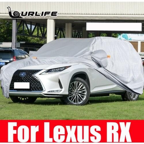 Full Car Covers Outdoor Protection Snow Cover Sunshade Waterproof Dustproof Oxford Cloth For Lexus RX 300 400 450h Accessories