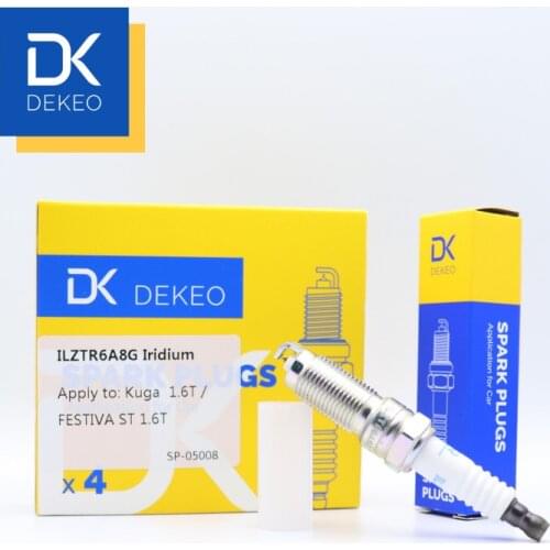Dekeo For Ford Escape S SE Fusion Energi SE Luxury Platinum Hybrid S SE Sport Titanium Spark Plug Iridium Platinum HYFS094YEC
