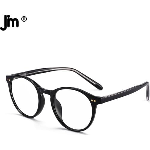 Vintage Round Blue Light Blocking Glasses Men Women Retro Computer Eyeglasses Frame