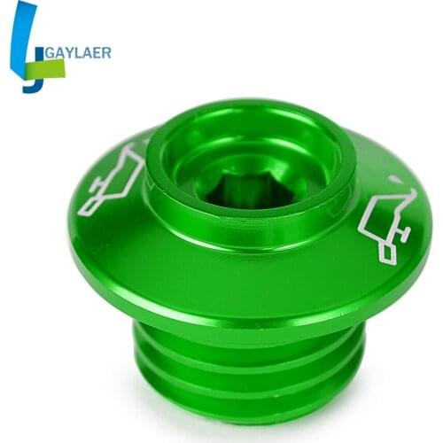 CNC Engine Oil Filter Cover Oil Plug Cap for Kawasaki ER6F ER6N VERSYS 650 1000 Ninja 125 400 650 Z125 Z400 Z800 Z900 Z1000