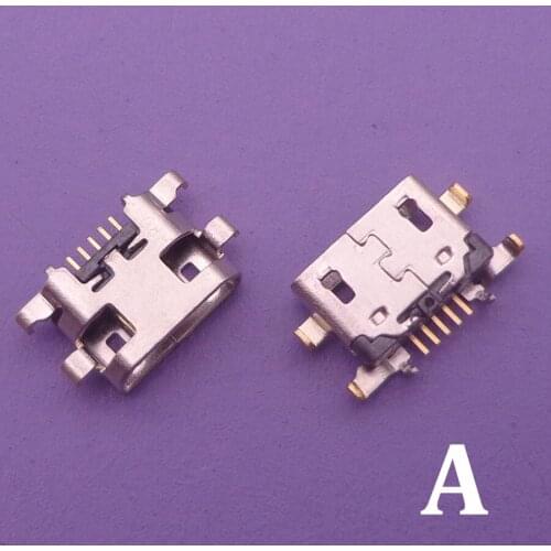 10pcs Micro mini USB jack socket charging Port Dock replacement Connector For Lenovo Vibe A7020 K52t38 K52e78 K5 Note For Meizu